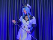 Preview 3 of Esdeath - Akame ga Kiru cosplay TRAILER