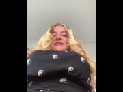 Preview 1 of POV Scissoring with Big Tit Blonde