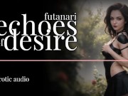 Preview 5 of Erotic Audio | Echoes of Desire | Futa Futanari Pegging Rough Gagging Deepthroat