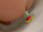 Preview 1 of Having fun in my Bathtub | Underwater Orgasm