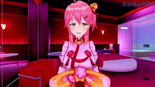 [Hentai Game Koikatsu! ]Have sex with Re zero Big tits Beatrice. 3DCG Erotic Anime Video.