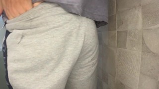Hot dick masturbation in shower
