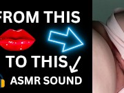 Preview 4 of ASMR Fingering Moaning ORGAMS Sound, nasty wife, solo masturbation, day 2