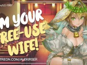 Preview 1 of Your Gorgeous Bride Vows to Be Your Personal Free-Use Slut! | ASMR Audio Roleplay