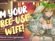Preview 2 of Your Gorgeous Bride Vows to Be Your Personal Free-Use Slut! | ASMR Audio Roleplay