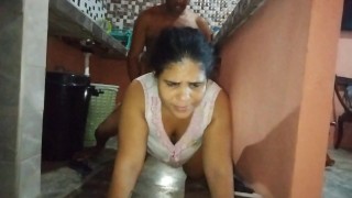 Sri Lankan - StepSister wake up with Wet Pussy, I Fuck & Cum on her Hairy pussy - Asian Hot Couple