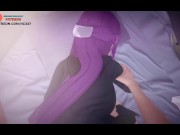 Preview 4 of FERN HARD FUCKED IN LOVE HOTEL AND GETTING CREAMPIE | FRIREN HENTAI ANIMATION 60FPS