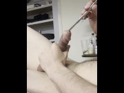 Preview 6 of Sounding Training and Attempting my First Penis Plug