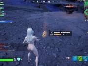 Preview 2 of Fortnite Nude Game Play -  Princess Lexa Nude Mod [18+] Adult Porn Gamming