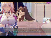 Preview 1 of Honkai Star Rail -March 7th Really Likes Being A Slut In Bed!