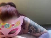 Preview 6 of BAD LITTLE KITTY KAT GIVES ME RIMJOB AND GETS A CUM FACIAL