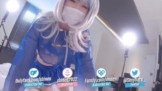 【Hololive】✨Hololive Gawr Gura Cosplayer get Fucked, Hentai Vtuber Cosplay 4