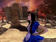 Preview 2 of Gaby Ortega Takes You Down The Sexual Rabbit Hole As ALICE MADNESS RETURNS