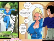 Preview 5 of Android 18 wants to feel all of Gohan's huge cock in her pussy - dragon ball hentai