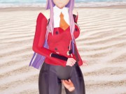 Preview 2 of Sex with Zero Two on the beach