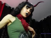 Preview 6 of Upskirt succubus to make you sin PREVIEW - Satanic fantasy goddess mistress worship pov femdom
