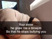 Preview 2 of Best friend sends snapchat with your sister cheating