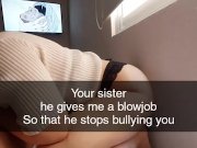 Preview 5 of Best friend sends snapchat with your sister cheating