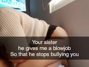 Preview 6 of Best friend sends snapchat with your sister cheating