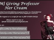 Preview 2 of [F4M] Giving Professor Her Cream - Script Fill By HaruLuna