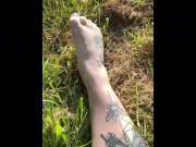 Preview 5 of Feet in grass