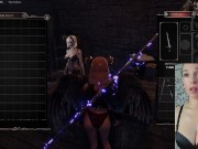 Preview 2 of ⚔️Succubus Conquest 🖤 Cum Slut Gets To Play Sexy Succubus Video Game 🎮 Ep. 3 😈