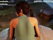 Preview 6 of Lara Croft BBC Rough Anal 4k