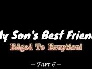 Preview 1 of Milf Ties her Son's Best Friend to her Bed and Edges his Big Beautiful Cock (1080p HD PREVIEW)