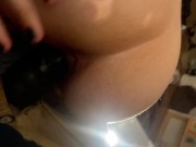 Preview 4 of Husband records Wife getting fucked by her first 12 inch BBC wanting sloppy seconds