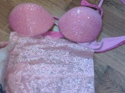 Preview 1 of Let's try on these bra and panties my OF