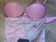 Preview 6 of Let's try on these bra and panties my OF