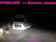 Preview 4 of teasing a truck driver for his cum