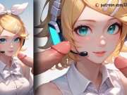 Preview 5 of Kagamine Rin shows off her perfect body and boobs