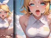 Preview 6 of Kagamine Rin shows off her perfect body and boobs