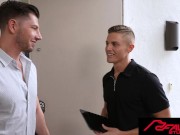 Preview 2 of FalconStudios - Hot Jock Gets A Census Of A Big Hunk Cock