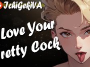 Preview 2 of Your Boyfriend Sucks Your Cock Under Your Desk While You Game [Average Size Ver.] [M4M] [NSFW Audio]