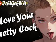 Preview 4 of Your Boyfriend Sucks Your Cock Under Your Desk While You Game [Average Size Ver.] [M4M] [NSFW Audio]