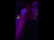 Preview 4 of Hot Wife's Slut Skills Displayed for Crowd at Swingers Club - Full Vid on Onlyfans