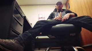 Caught Live Taking My Cock Out In Work Office! Cut Edited Version