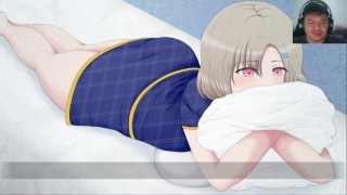 NTR Hentai Game Having Babymaking Sex with Korean MinJee hot anal creampie - Tenant of the Dead