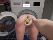 Preview 5 of Complete Gameplay - Stepmom got stuck in the Washing Machine