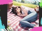 Preview 1 of Picnic with your brunette catgirl