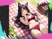 Preview 6 of Picnic with your brunette catgirl