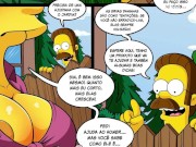 Preview 2 of Simpson porn - Ned Flanders fuck Marge as a whore