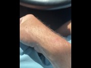 Preview 5 of Masturbating while waiting in line at garden center. Almost caught very risky public masturbation.