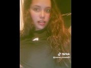 Preview 6 of My busty ex-girlfriend gets horny and sends me her TikTok videos to masturbate