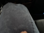 Preview 1 of Masturbation in a real taxi