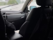 Preview 2 of Masturbation in a real taxi