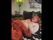 Preview 5 of Ginger Slut Masterbates Home Alone (Beautiful Agony)