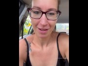 Preview 3 of Masturbating, fingering & tasting my pussy juices in my car until I orgasm